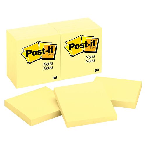 3M Post-it Notes Yellow 653-SSCY